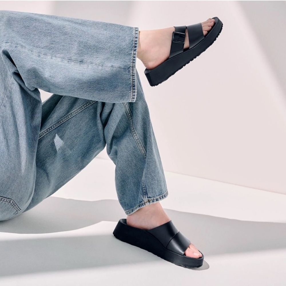 Birkenstock Papillo Amina Sandals Black - Picture 2 of 6